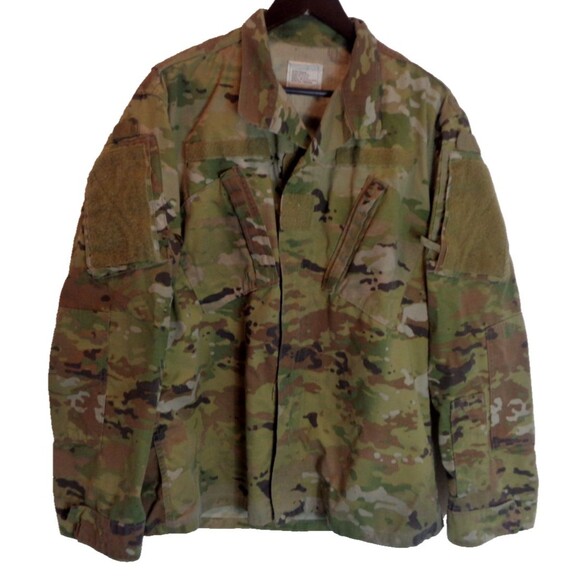 US Army Hot Weather Combat Uniform Medium-Regular Unisex Camo Coat - Picture 1 of 5